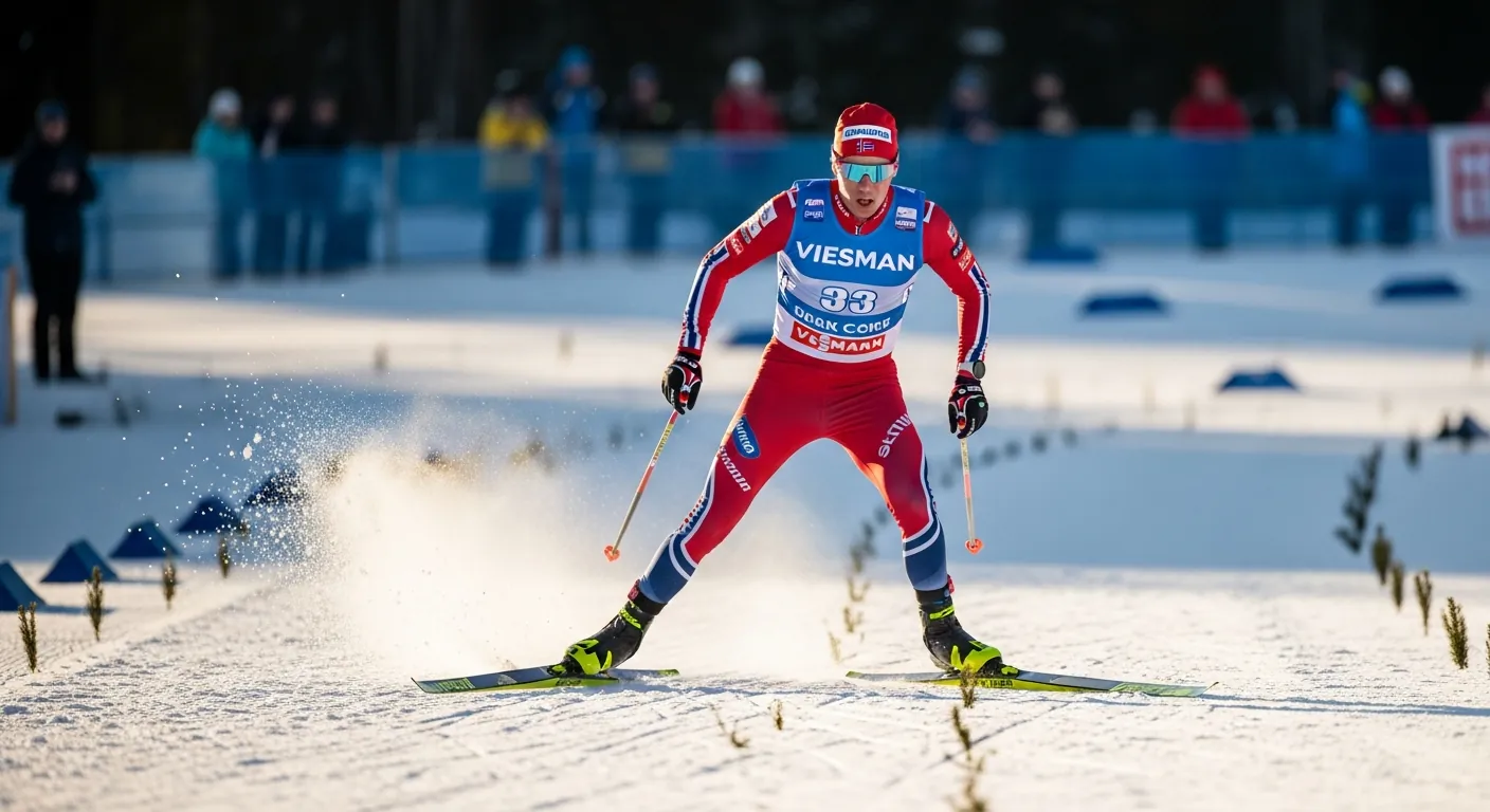 Harald Østberg Amundsen i fristil (skøyting) under verdenscup